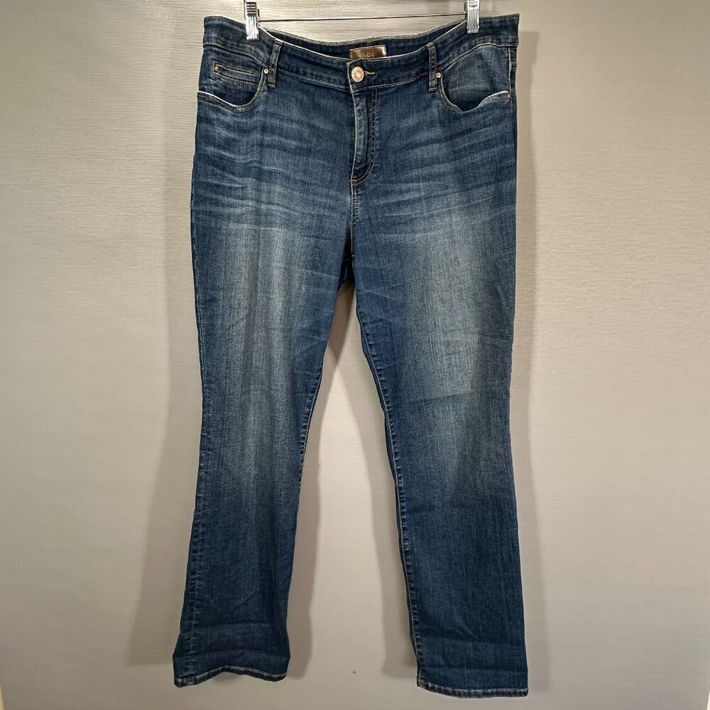 Kut From The Kloth Jeans Womens 16 Catherine Boyfriend Pockets Cotton Stretch